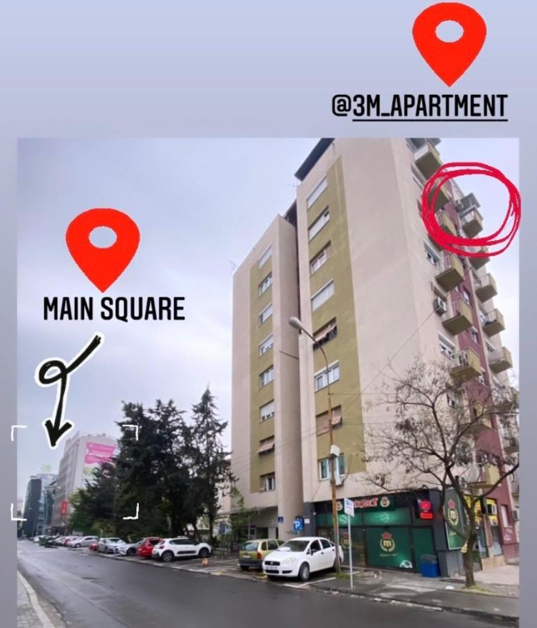 3M Apartment Skopje Center Kültér fotó