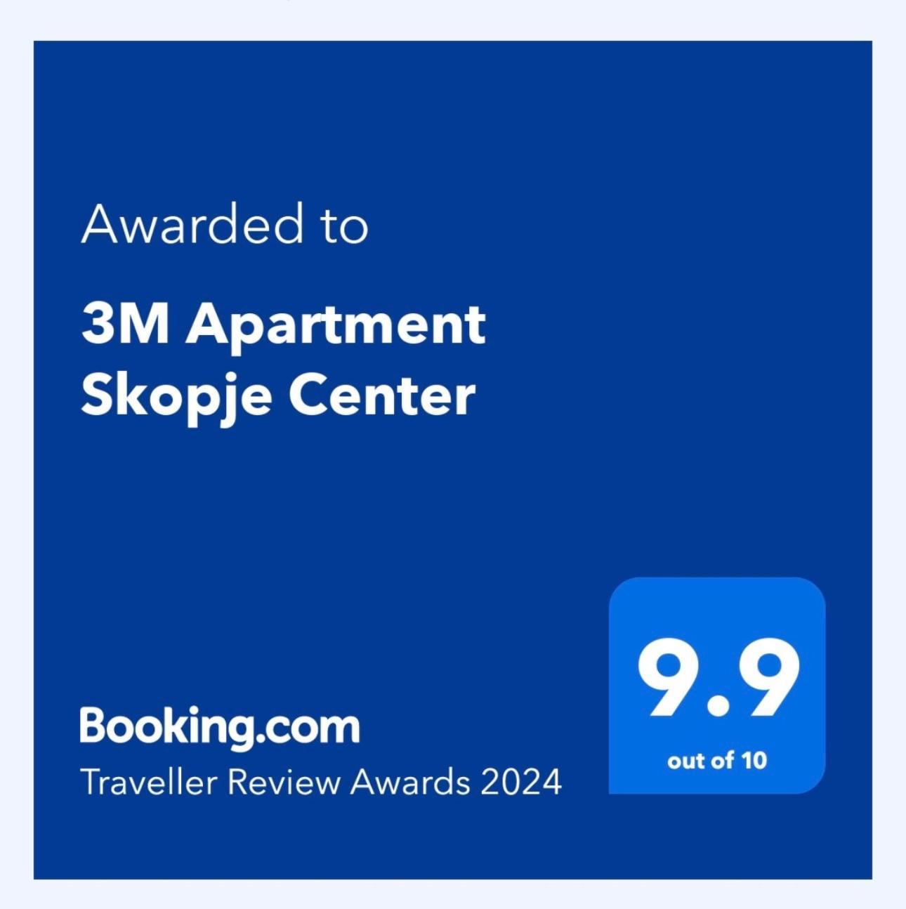 3M Apartment Skopje Center Kültér fotó