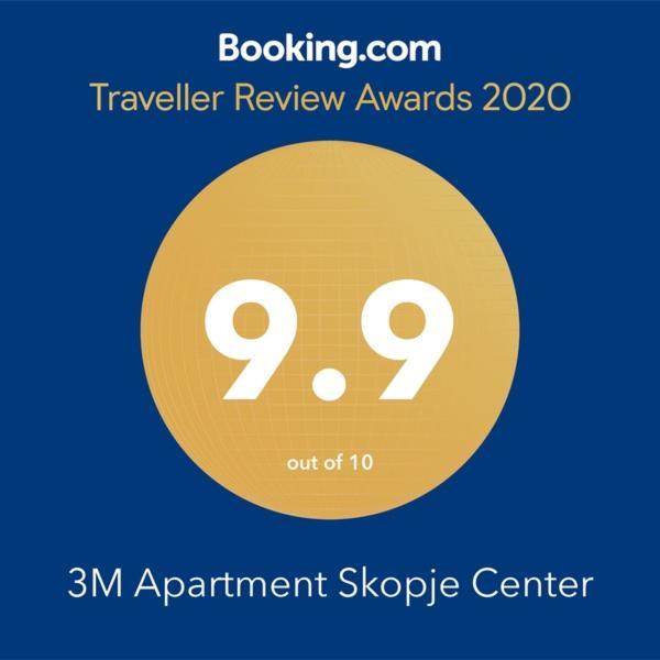 3M Apartment Skopje Center Kültér fotó